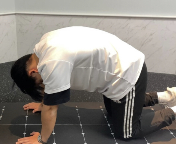 肋骨締めエクササイズ