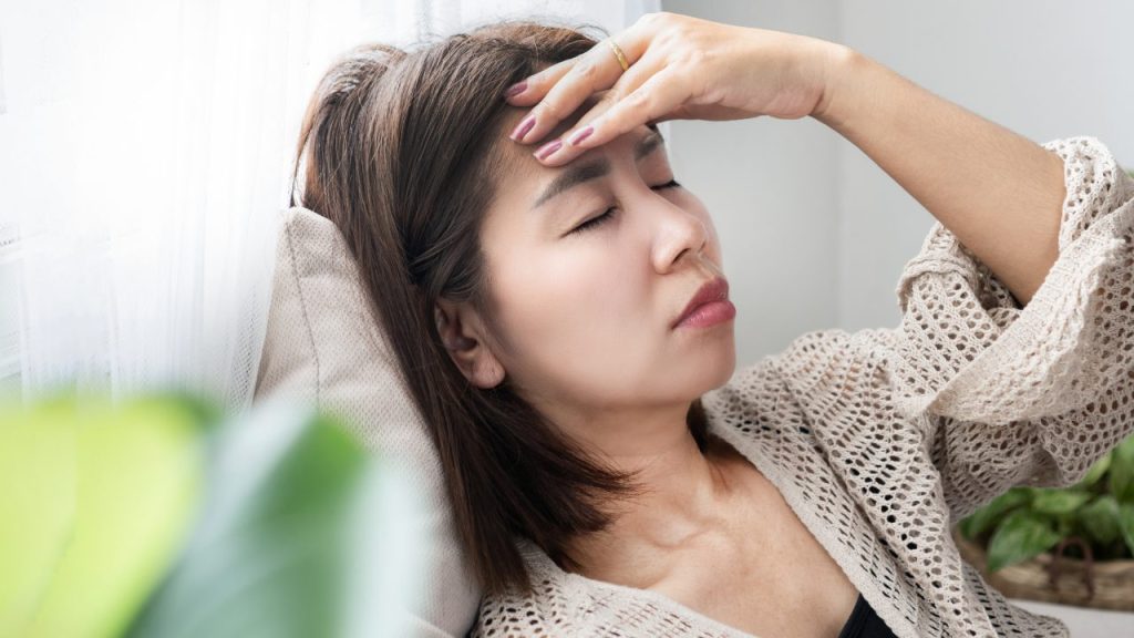 貧血気味な女性